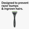 Schick Hydro Ultra Sensitive Razors for Men 3Blade Mens Razors for Shaving Sensitive Skin 1 Mens Razor Handle with 4 Raz