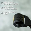 The Beard Club Premium Derma Roller for Face Body and Scalp Microneedling Roller for Men and Women with 540 Titanium Mic