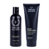 ZEUS Beard Wash Set for Men Shampoo Conditioner Duo with Green Tea Essential Oils Hydrates Softens Strengthens Beard Hai