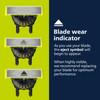 Philips Norelco OneBlade 360 Replacement Blades for OneBlade Electric Shaver and Trimmer Durable Stainless Steel Trim Ed