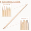 Demissle Eye Brow Wooden Wax Sticks Mini Waxing Applicator Sticks Lip Nose Eyebrow Wood Craft Small Facial Hair Spatula
