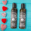 Viking Revolution Beard Care Set with Argan Jojoba Oils Softens Smooths Nourishes Facial Hair Growth Peppermint and Euca
