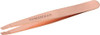 Tweezerman Stainless Steel Slant Tweezer Eyebrow Tweezers for Women and Men Rose Gold