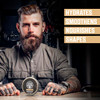 Viking Revolution Spiced Vanilla Beard Balm Beard Butter with Argan Oil Beard Softener for Men with Jojoba Oil Beard Moi