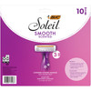 BIC Soleil 3 Scented Womens Disposable with 3 Blade Razors Calming Lavender Scent and Vitamin E Moisture Strip 10Count