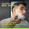 GilletteLabs with Exfoliating Bar by Gillette Razor for Men 1 Handle 4 Razor Blade Refills Includes Premium Magnetic Sta