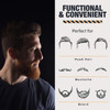 Folding Wooden Comb 100 Solid Beech Wood Fine Tooth Pocket Sized Beard Mustache Head Hair Brush Combs for Men With Any H