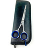 Deluxe 6 inch Professional Barber Scissors for Hair Cutting and Beard Mustache Trimming Includes Tension Adjuster Carryi