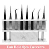 Lash Extension Supplies Tweezer Holder Stand GEMERRY Eyelash Extension Supplies Accessories Tools Acrylic Display Storag