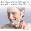 MONAT For Men Essential Shaving Cream Natural Shaving Cream Includes Shea Butter Coconut Oil Aloe Vera Ginger Root Extra