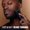 King C Gillette Cordless Beard Trimmer for Men Kit includes 1 Trimmer 3 Interchangeable Combs 1 Cleaning Brush 1 Charger