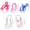 Frienda 5 Pieces Nose Clip Nose up Lifting Clips Nose Lifters Beauty Clips Silicone Nose Bridge Slimming Clips Nose Mass