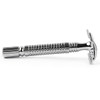 Qshave Men or Women Short Handle Classic Double Edge Lighter Travel Safety Shaving Razor 1 Pc