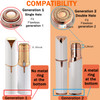Facial Hair Remover Replacement Heads Compatible with Finishing Touch Flawless Facial Hair Removal Tool for Women As See