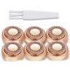 Facial Hair Remover Replacement Heads Compatible with Finishing Touch Flawless Facial Hair Removal Tool for Women As See