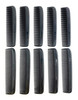 GBS Stylish Black Combs 507inch Styling Essentials Comb Includes 10 Plastic Hair Combs Fine All Fine Combs for Women Men