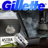 Astra Platinum Double Edge Safety Razor Blades 50 Blades 10 x 5