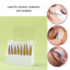 LIXIMMAZN Dustproof 8 Holes Tweezers Holder Eyelash Extensions Supplies Acrylic Display Acrylic Rack Storage Eyelash Ext