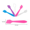 150 Pack MINI Makeup Spatulas Reusable Cream Tip Spatulas Frosted Cosmetic Spatulas Scoops by Accmor