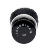 Fendrihan Black and White Synthetic Shaving Brush with Resin Handle for Personal and Professional Shaving Knot 24 mm