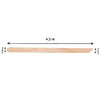 Tachibelle Wooden Wax Sticks Body Eyebrow Lip Nose Small Waxing Applicator Sticks for Hair Removal and Smooth Skin Profe