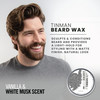 Billy Jealousy Tinman Beard Wax with Light Hold Matte Finish Nourishing Beard Care Product Formulated with Natural Beesw