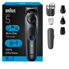 Braun AllinOne Style Kit Series 5 5471 8in1 Trimmer for Men with Beard Trimmer Body Trimmer for Manscaping Hair Clippers
