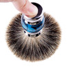 Grandslam Finest Badger Shaving Brush with Resin Handle Engineered for the Best Shave of Your Life Blue