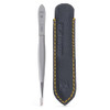GERMANIKURE Slanted Tweezers in Leather Case Made in Solingen Germany