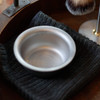 Vikings Blade Luxury Shaving Soap Bowl Sandblasted Steel for Fast Thick Lather Unbreakable Tactile Texture Great for Sta