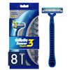 Gillette Sensor3 Simple Mens Disposable Razors 8 Count