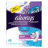 Discreet Incontinence Pads Maximum Regular Length 48 Count by Always
