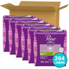 Poise Daily Liners Incontinence Panty Liners for Bladder Leaks 2 Drop Very Light Absorbency Long Length 264 Count of Pan