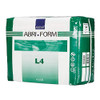 Abena AbriForm Comfort PlasticBacked Briefs Level 4 Medium To Large Sizes Large 12 Count