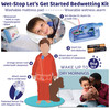 WetStop3 Kit Bedwetting Enuresis Alarm with Waterproof Bed Pad for Boys and Girls