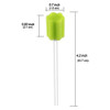 Disposable Untreated Oral Care Swabs 250 Count GREENplum