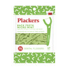 Plackers Back Teeth Micro Mint Dental Flossers Delicious Mint Flavor 75 Count Provides Easy Access for Back Teeth Builti