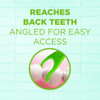 GUM Angled Floss Picks Perfect for Tight Teeth Extra Strong ShredResistant Dental Floss Angled for Easy Reach Dental Flo