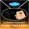 DenTek Floss Threaders For Braces Bridges and Implants 50 Count Pack of 6