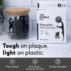 The Humble Co Floss Picks 200 Count Plant Based Dental Floss Picks for Superior Oral Care Dental Hygiene and Gum Health