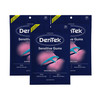 DenTek Comfort Clean Sensitive Gums Floss Picks Soft Silky Ribbon 150 Count 3 Pack
