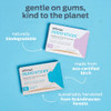 drTungs Dental Sticks for Teeth Gum Cleaning Toothpicks for Oral Care Soft Floss Picks for Teeth Interdental Plaque Food