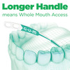GUM SoftPicks Advanced Easy to Use Dental Picks for Teeth Cleaning Health Disposable Interdental Brushes with Convenient