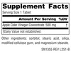 Source Naturals Apple Cider Vinegar, Dietary Supplement - 500mg - 90 Vegan Tablets online at globaldelivered
