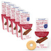 EcoDent VeganFloss Dental Floss Waxed Cinnamon Floss with Vegan PlantBased Wax Recyclable Cardboard Packaging 100 Yds Pa