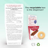 EcoDent VeganFloss Dental Floss Waxed Cinnamon Floss with Vegan PlantBased Wax Recyclable Cardboard Packaging 100 Yds Pa