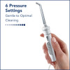Waterpik Classic Professional Water Flosser Electric Power With 6 Settings 3 Flossing Tips ADA Accepted White WP72