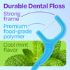 Trueocity Dental Flossers Brush Picks 4 Pack wTravel Case 200 Total Count Dental Floss Glides Easy Flosser Helps Prevent