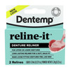 Dentemp Denture Reline Kit Advanced Formula Reline It Denture Reliner Denture Kit to Refit and Tighten Dentures for Both