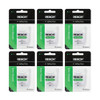 REACH Waxed Dental Floss Mint Plaque Remover for Teeth Shred Resistant Floss Slides Smoothly Easy to Use Waxed Deep Clea